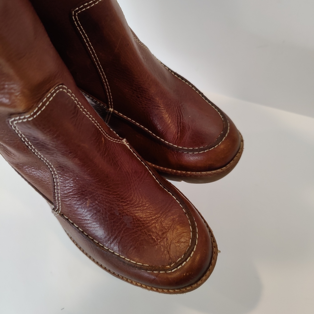 michael kors wedge boots